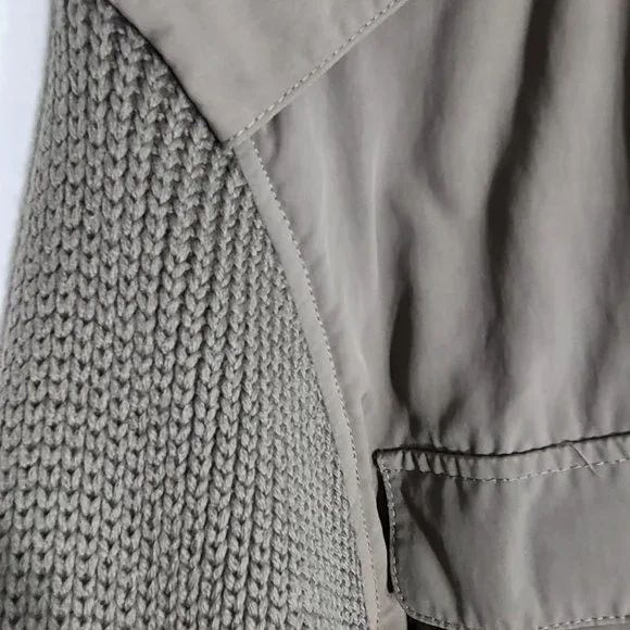 Theory Mixed Media Sweater Jacket